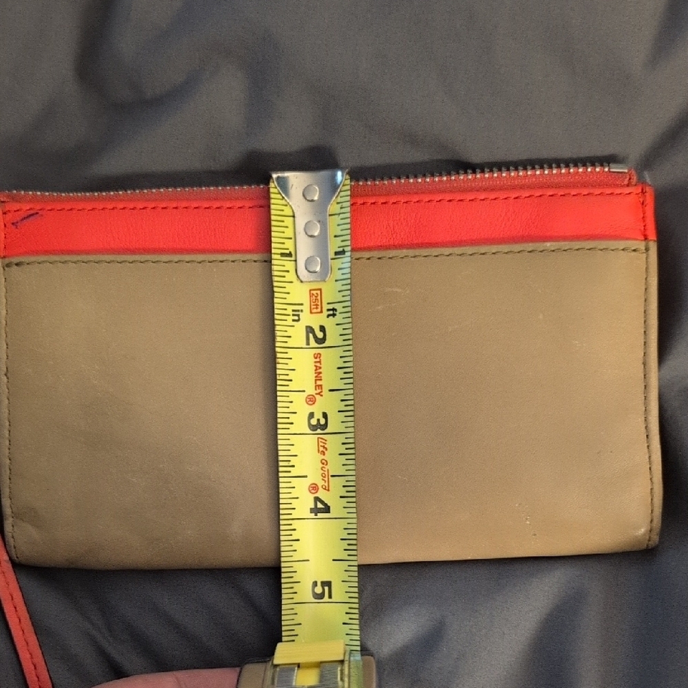 Coach Pink Wristlet Clutch with Wrist Strap - Picture 9 of 10